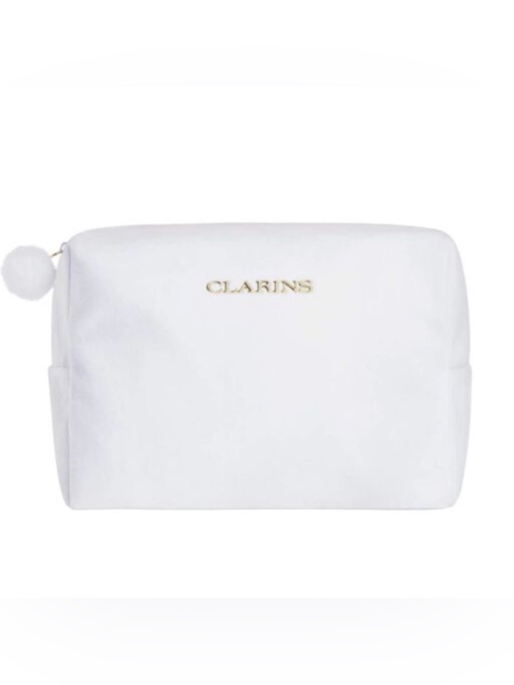Clarins Cosemetics Pouch (made of 100% recycled fibers)